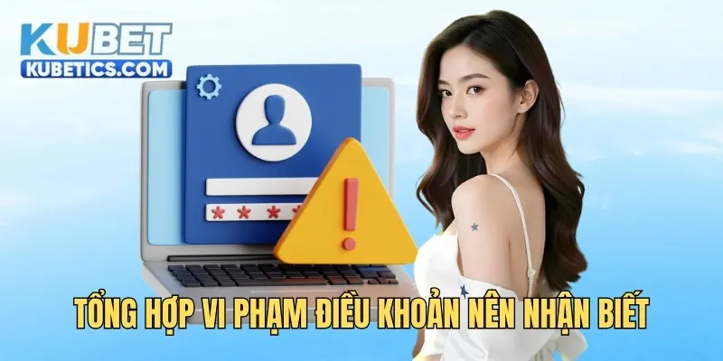 Tổng hợp vi phạm điều khoản nên nhận biết